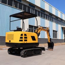 小型勾机 市政工程挖土机 地下室回填用农用小挖掘机全新