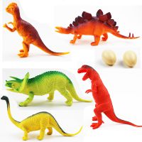 儿童恐龙模型玩具塑料动物仿真迷你霸王龙剑龙带恐龙蛋永俊3307
