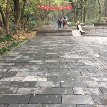 青石板建筑工地铺设青石板 广场地面青石板砖300*600青石板材