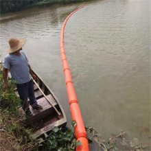 无锡河道浮桶 拦污浮球浮标 水面拦污桶栅浮桶浮体滚塑加工