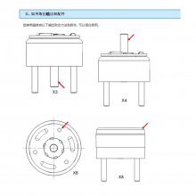 日本进口shindengen新电元 简单结构 直接旋转运动电磁铁 2E