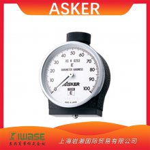 ASKER橡胶硬度计TYPE-E用于测量软橡胶海绵和弹性体低硬度型