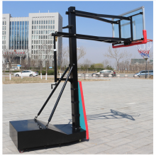 吉林 室外钢质篮球架 手动液压篮球架子 支持定制