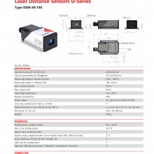 迪马斯 DAN-10-150 远距离激光测距传感器工业测距仪