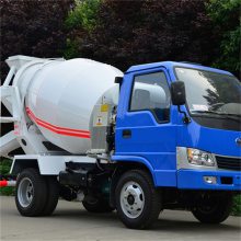 聚仁自动上料搅拌车 混凝土搅拌运输车 装载式混凝土搅拌车