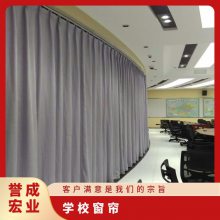 涂层麻料家装 学校酒店隔熱隔音全遮光窗帘料面料 誉成宏业