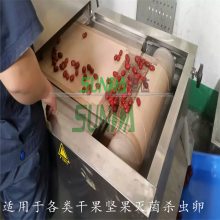 宁夏网带式微波大枣杀菌机 微波杀菌时间3分钟左右