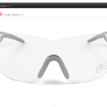 DELTAPLUS//代尔塔101109 THUNDER CLEAR运动型安全眼镜