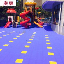 河北邢台网球场悬浮地板施工步骤软质拼装地垫