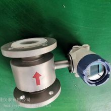 注浆泥浆流量计 高压耐磨智能数显矿浆计量表一体分体RS485通讯