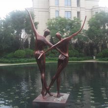 永佳雕塑、双人舞玻璃钢雕塑、玻璃钢雕塑艺术