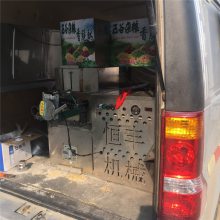 休闲食品膨化机 四冲程绿豆酥机 教配方技术 红枣酥机