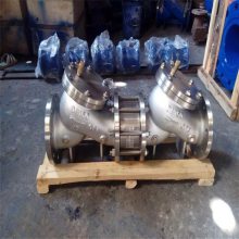 不锈钢倒流防止器 HS41X-10P 铸钢 倒流防止器 防污染隔断阀 HS41X-16C 倒流防止器 低阻力倒流防止器 防污隔断阀 DN20