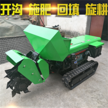 新款田园管理机 多功能直连式果园除草机 柴油动力开沟机