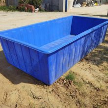 一次成型牛筋方桶 长方形150L方形水箱 敞口塑料容器