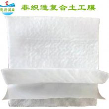 200g/0.5mm/200g复合土工膜 SN2/PE防渗两布一膜 润业土工
