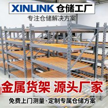 仓储工业流利货架展示架仓库中型金属置物储物架多层家用重型货物铁架