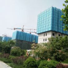 建筑安全爬架网安装简介