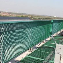 厂家定制 湛江高速道路两侧隔离网 高架桥护栏 菱形 钢板桥梁防抛网