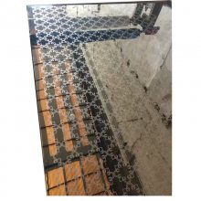 入户门用黑色镜面不锈钢镭射板 电梯门装饰用钛金蚀刻花纹板