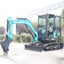 新农村改造18型挖掘机巷道施工挖旱厕小型挖土机果园大棚微挖机