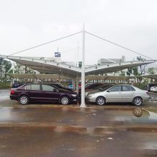 定制安装 膜结构 惠州龙门 钢结构雨棚 大型景观建筑