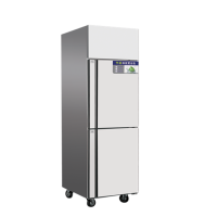 奥斯特二门双温冰箱 TRF2立式二门冷冻冷藏冰箱 商用厨房冰箱