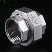 NPt牙不锈钢消防水暖燃气管件软密封平面由任内丝扣焊接活接头