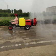 果园喷雾打药机 启航风送打药车 手推式打药机图片