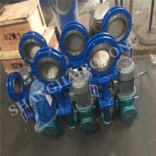 出售PZ273TC-16P DN100 电液联动薄型陶瓷刀闸阀对夹陶瓷插板阀