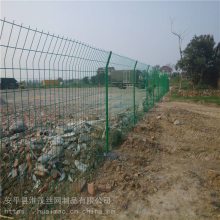 绿色浸塑护栏网 道路临时隔离网 工厂车间分隔栏杆