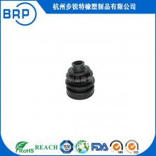 步锐特 塔型橡胶防尘套 罩 工业波纹护线圈 密封套来图定制