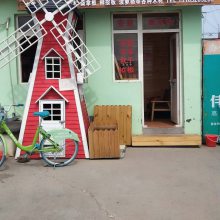 青岛林木森防腐木专业风车定做厂家 各种规格定做 低价格批发与零售