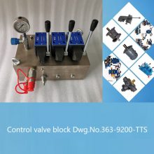 Control valve block Dwg.No.363-9200 TTS ҺѹƷ