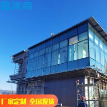 冰点风动幕墙厂家，不锈钢风动片加工定制易安装 欢迎来图咨询