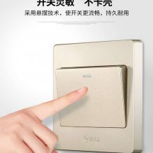 天水公牛開關(guān)面板墻開插座代理***格