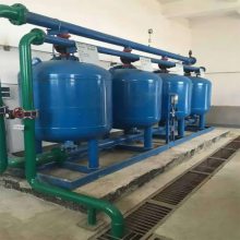 供应砂石过滤器 石英砂浅层砂反冲洗过滤器 循环水处理设备