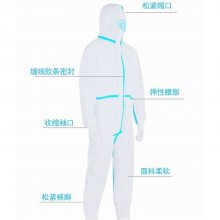 明投 一次性防护服连体 打造健康防护 多场合适用