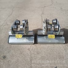 304不锈钢滑车 行车工字钢10号电缆滑车 电缆拖线滑车