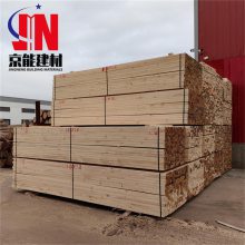 木材加工厂 京能建材定制白松建筑工地木方 辐射松托盘料 不变形烘干