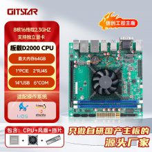 GITSTAR集特 飞腾D2000八核处理器ITX工控主板GM7-2602-01