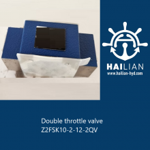 Double throttle valve Z2FSK10-2-12-2QV