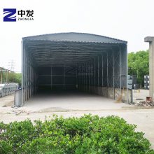 厂房物流户外帐篷 承接大型推拉棚 大排档推拉篷美观大方