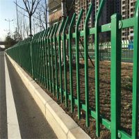 街道花坛隔离护栏 市政绿化带围栏 庭院铁艺锌钢栏杆