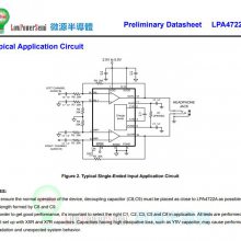 ΢ԴоƬ LPA4722A 215mWͷʽŴ