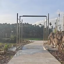 四川达州猪场进出口喷淋消毒设备