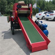 羊场饲草打包机 青储玉米秆打包机 饲草捡拾打捆机