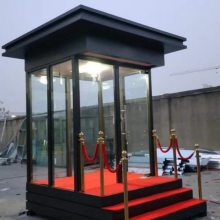 呼市岗亭治安岗亭保安室岗亭现货供应厂家