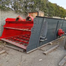 二手大型混合石料直线振动筛 粗细砂石料圆振筛 二手振动筛标准筛