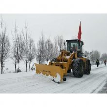 多功能扫路车推雪车冬季道路积雪清扫车耐磨滚刷抛雪机轮式推雪铲